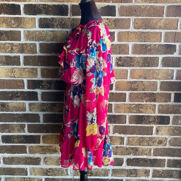 Lauren Ralph Lauren
Floral Crinkle Georgette Long-Sleeve Dress - Picture 8 of 12